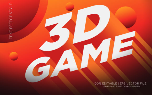 3D Game Perspective Text Effects: Boost Your Design Projects