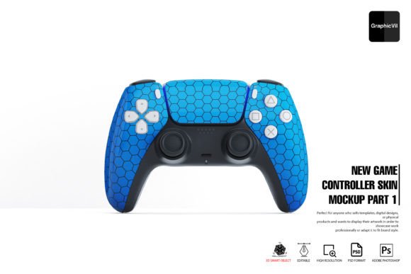 Designing Impactful Game Controller Skins with Customizable Mockup Solutions