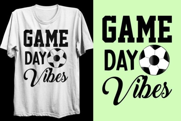 Game Day Vibes: Football Lovers T-Shirt Design for Print on Demand