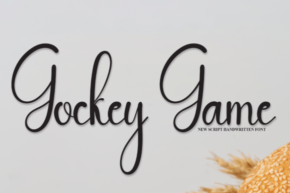 Gockey Game: A Playful Font for Creative Workflows