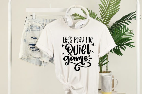 Let’s Play the Quiet Game Funny SVG: A Versatile Design for Creative Projects