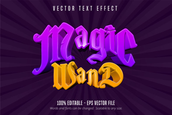 Magic Wand Text: Mastering the Game Style Text Effect for Adobe Illustrator