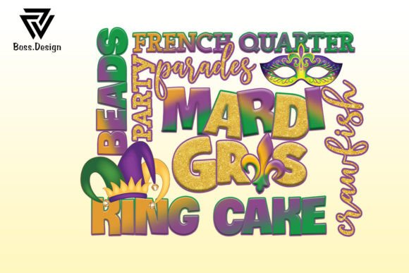 Mardi Gras King Game Sublimation PNG: A Versatile Digital Design for Modern Creative Projects