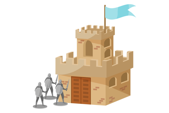Medieval Castle and Knights: A Kid Game for Creative Design Inspiration