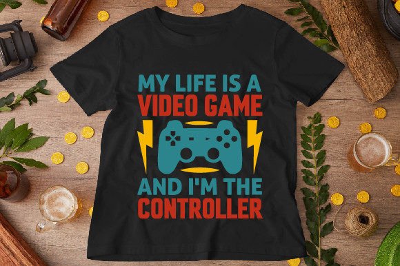 My Life is a Video Game and I'm the Controller – A Unique Design Concept for Gamers and Creatives