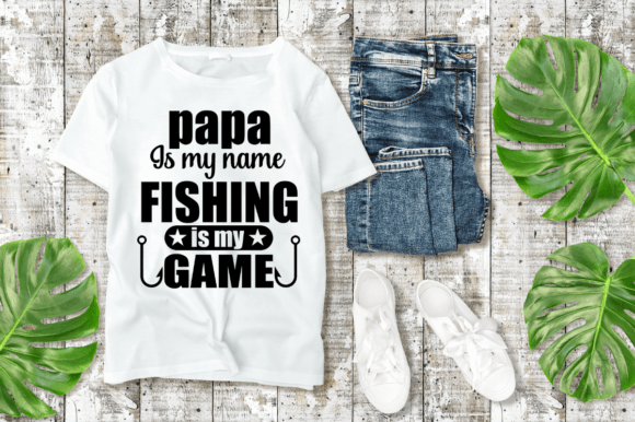 Papa Is My Name, Fishing Is My Game SVG: A Creative Design Trend for Personal and Business Expression