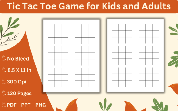 Tic Tac Toe Game for Kids and Adults: A Versatile Resource for Learning and Fun