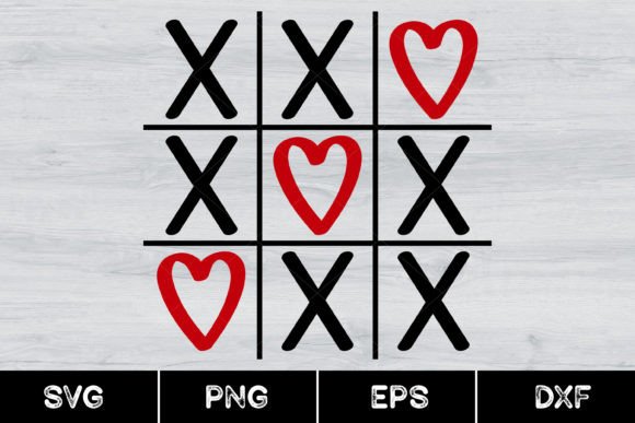 Valentine Tic Tac Toe Game: Fun & Versatile Design